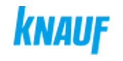Logo Knauf sistemi a secco e soluzioni per costruzioni in cartongesso